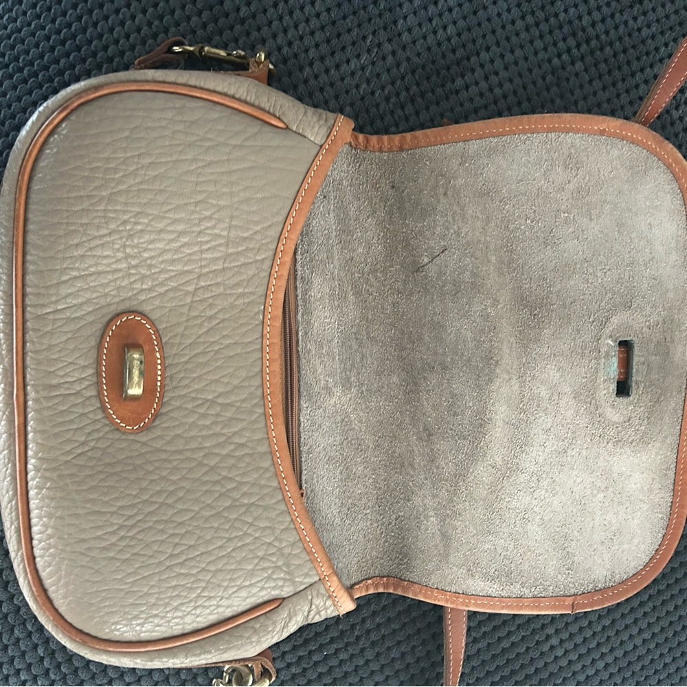 Dooney & Bourke Leather Shoulder Bag - Picture 3 of 6